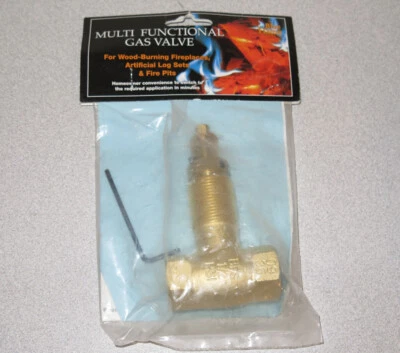 Blue Flame BFS 1/2" MultiFunction Gas Valve - Fire Pits, Fireplaces & Fire Logs