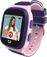 4G Kids Smart Watches Girls with GPS Tracker & Video Calling Kids Cell Phone Watch for Girls Age 5-12, One-Key SOS Call Voice Chat Camera Alarm Clock Touch Screen Smart GPS Tracker for Kids Gift(Pink)
