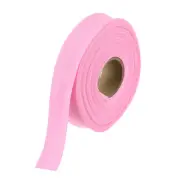 1 Inch Double Fold Bias Tape Continuous Bulk Bias Tape Pink 10 Yards
