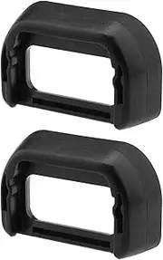 ECSiNG 2PCS FDA-EP17 Eyepiece Eyecup Viewfinder Eye Cup Compatible with Sony Alpha A6500 A6400 Camera Viewfinder Protector Digital Camera Accessories