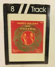 Factory Sealed Frank and Bing Happy Holidays 8 track 1977 Sinatra Crosby