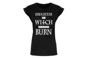 Grindstore Womens/Ladies Daughter Of A Witch You Couldnt Burn T-Shirt (Black) - UTGR3067
