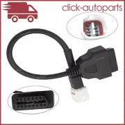 For Yamaha R1 R6 MT09 OBD2 OBDII Cable Diagnostic Adapter Connector 4Pins
