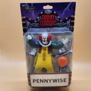 NECA Toony Terrors Pennywise Figure IT 1990 Sealed Horror Clown w/ Balloon