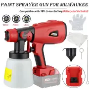 200W Electric Spray Gun Machine 1000ML HVLP Paint Sprayer Handheld Home DIY Tool