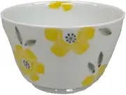 Kyoritsu Pottery Flower (Yellow) Easy Bowl (L) 40379