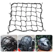 Elastic Motorcycle Cargo Heavy Duty Bungee Net with 6 Adjustable Plastic Hooks