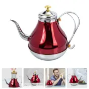 Travel Stainless Steel Tea Kettle Hot Water Teapot with Strainer