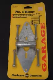 Garage Door Hinge #1 Hardware Junction 1984 Unopened in Original Package