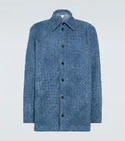 Bottega Veneta Intrecciato leather shirt