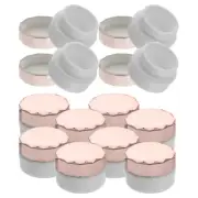 12 Pcs Face Cream Subpackaging Box Travel Refillable Makeup Empty Jars