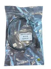 3 Ft USB 2.0 Black Extension Cable. AM To AF
