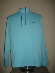 Vineyard Vines 1/4 Zip Performance Pullover w/ "Cape Cod" Logo Flats Blue Med