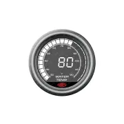 SAAS Water Temperature Gauge OD 52mm Muscle Digital Series 10 Color LED
