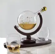 Galleon Whiskey Decanter Set by Godinger