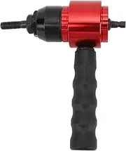 Cordless Drill Electric Rivet Gun Adapter Rivet Nut Drill Adapter Kit Rivet Nut Tool Adapter Manual Automatic Nut Gun Tool Attachment Electric Rivet Gun Adapter with 5 Mandrels