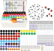 New Chemistry Molecular Model Kit 444PCS Organic and Inorganic Modeling Stude...