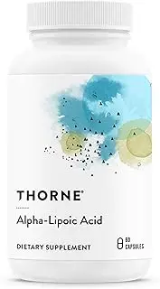 Thorne Alpha-Lipoic Acid - 300 mg - Supplement Liver Detox, Antioxidant Support, Nerve Health and Mental Sharpness - 60 Capsules