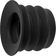 Rubber Eye Guard Cup - Night Vision Eye Cup, Rubber Optics Gated Eyecups | Scope Night Vision Recoil Eye Protector, Eye Shield Cups for Professional Night Vision Monoculars, Black