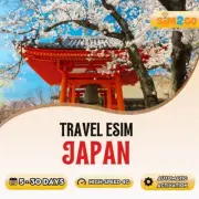 Japan Travel eSIM 5-30 Day Plan 1GB-20GB Highspeed 4G Data Unlimited 2G QR Code