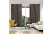 Selina Blockout Pinch Pleat Curtains White