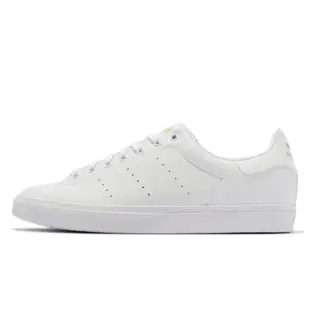 adidas 休閒鞋 Stan Smith VULC 白 金 男鞋 環保材質 三葉草 愛迪達 【ACS】 FX8063