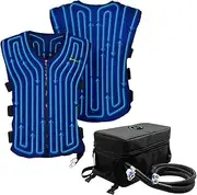 Alphacool 12V Motorcycle Circulatory Cooling Vest System – Cool Vest with SAE Adapter and Extension Hose – Biking Cooler Vest