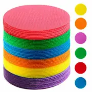 Unixing 30PCS Carpet Spot Markers Educate Circle Spots Floor Sitting Dots