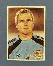2002 World Cup Bonart #73 Iker Casillas Spain Real Madrid Football Sticker