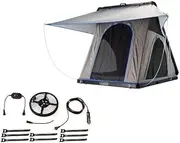 Kings Grand Tourer Lite Roof Top Tent hard shell + 4-Metre 12v LED Strip Light