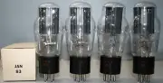 4 pcs RCA JAN-83 DUAL GETTER HANGING FILAMENT MADE IN USA