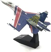 for Su-27 Warrior Performance Machine Simulation Alloy Aircraft Model Military Model Plane Collectibles 1:100