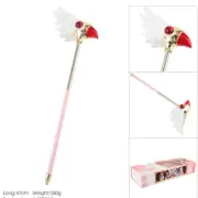 Card Captor Clear Sakura Kinomoto Sakura Cosplay Magic Wand Boxed Model Toy D