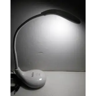 kolin 歌林 KTL-MN6651 觸控LED充電式檯燈 高爾夫球造型書桌燈 雙色溫8W 萬向金屬管多方向角度可調~