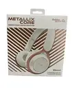 Premium Foldable Wireless/Micro SD Headphones RoseGold And White By Gabba Goods