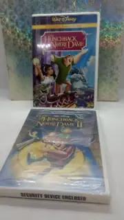 The Hunchback Of Notre Dame✨ DVD LOT 1 AND 2 Disney