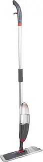 Dirt Devil Spray Mop - 360° Rotating Mop - includes Mop Cloth - Refill Bottle 640 ml - for Wet and Dry Use - Plastic - Grey