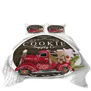 Cool Christmas Truck Cookie Supply Coverlet