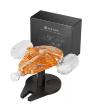 Kollea Spaceship Whiskey Decanter Sets for Men, Spacecraft Limited Edition, 2...