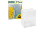 10PK Pop! Funko 10cm Figurine Protector PET 35mm Box Vinyl Collectable Toy 3y+