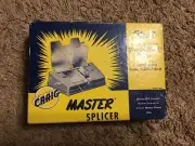 CRAIG MASTER FILM SPLICER 8mm 16mm SOUND SILENT EDITING S-3 Vintage Kalart