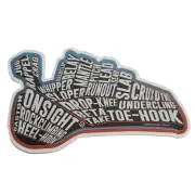 Climb Culture Glossary Shoe Sticker