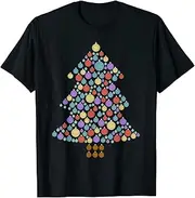 [X.Style] Cool Water Polo Christmas Tree with Water Polo Ornaments ds194 T-Shirt Black