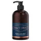 King C Gillette Beard & Face Wash 350mL