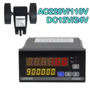 Digital Display Electronic Length Counter Meter Measurement Roller W/200mm Wheel
