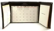 Vintage Advertising Desk Set-1965 Calendar Phone Notepad in Vinyl Folder