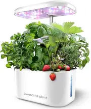 6Pro Hydroponics Growing System Kit (6 Pods), Indoor Garden Kit with 3L Watertan
