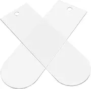 2pcs Sock Hanging Plate Transparent Acrylic Sock Display Hook for Organized Closet Multi Functional Stocking Hanger Tool and Items