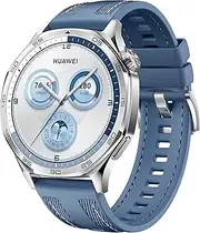 [HUAWEI] Watch GT 5 46mm, Smartwatch, Up to 14 Days Battery Life, Compatible iOS&Android, AMOLED Display, Health & Fitness Tracker, SpO2, Sleep Monitoring, 100+ Sports Modes, GPS, Bluetooth Calls, Blue