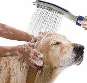 Whaluna Portable High-Pressure Dog Shower Head- Pet Shower Sprayer & Dog Washing Hose, Dog Bathing Accessories, Dog Cleaner-Dog Travel Essentials